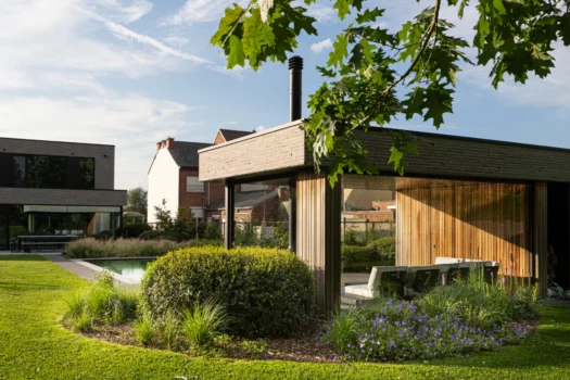 Tuin als verlengstuk van het huis Tim De Winne
