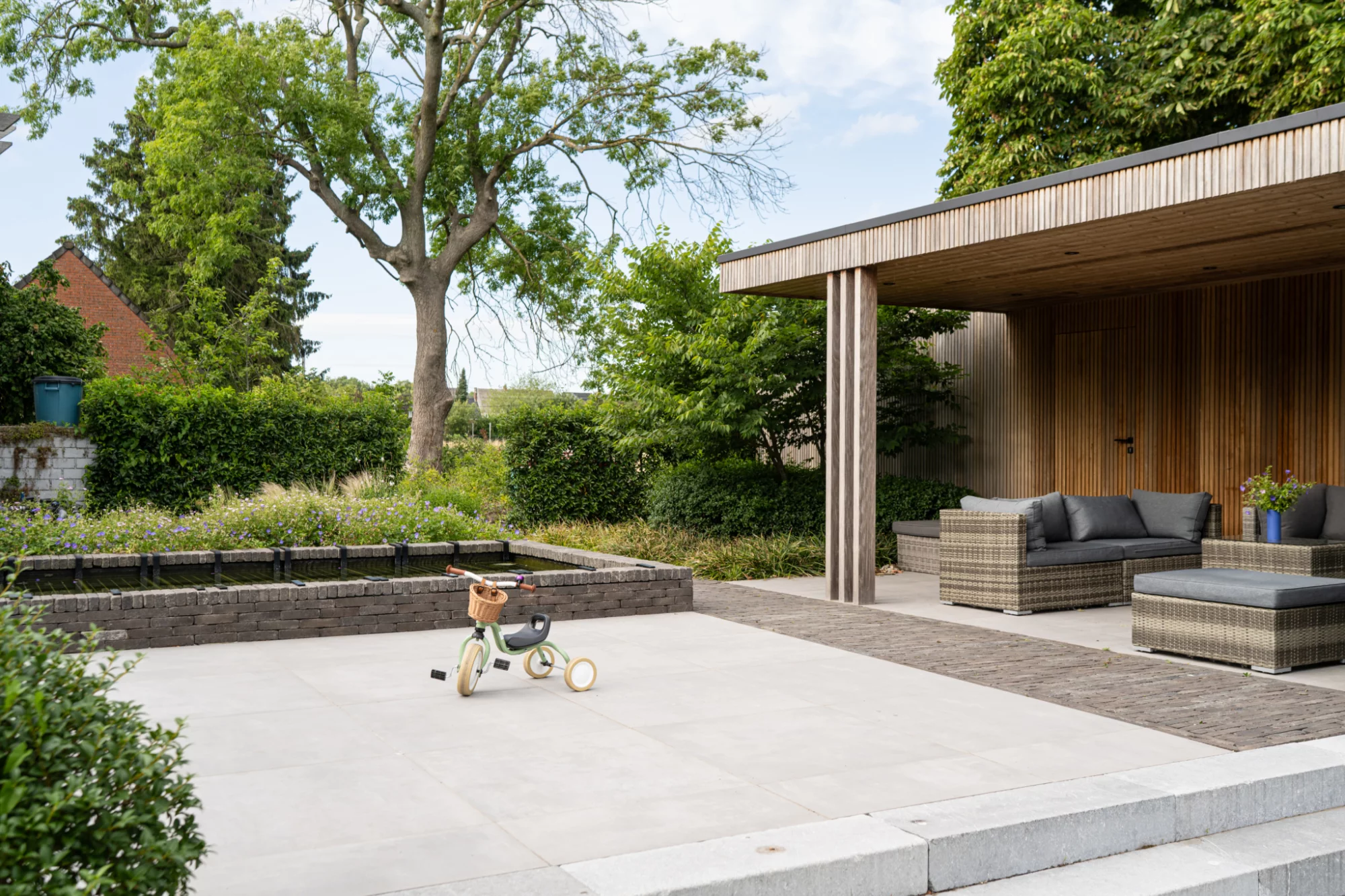 Tuinarchitectuur Hombeek Tim De Winne realisatie 15
