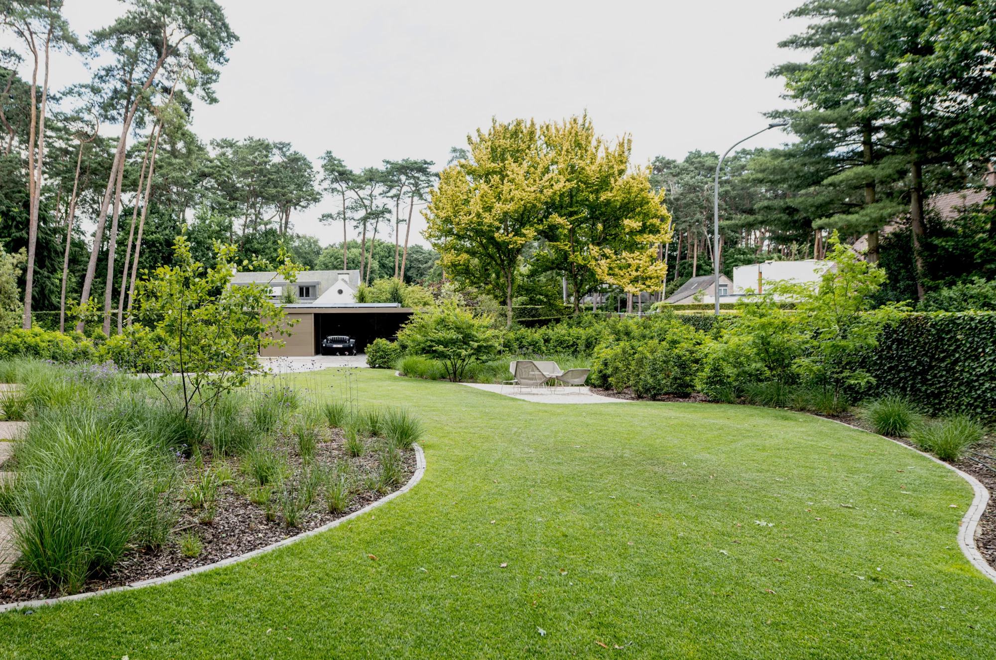 Tuinontwerp high-end keerbergen tim de winne